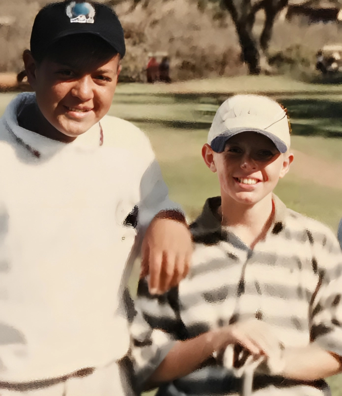 Rory and Finau pic